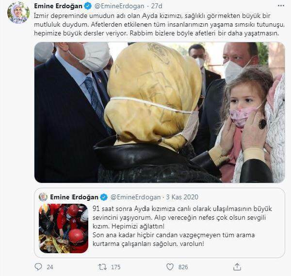 Передача «Айды» от первой леди Эрдоган!