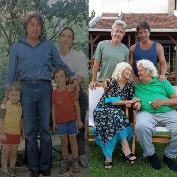 Кюнейт Аркин и его семья
