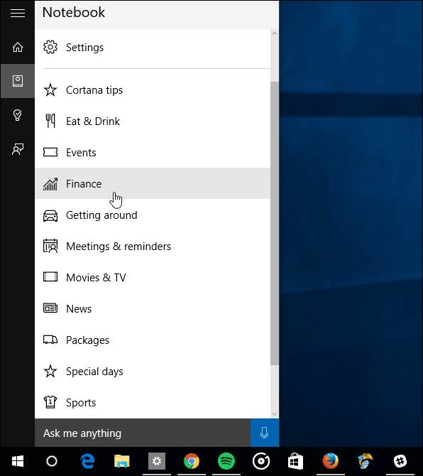 Как управлять информационными картами Cortana в Windows 10