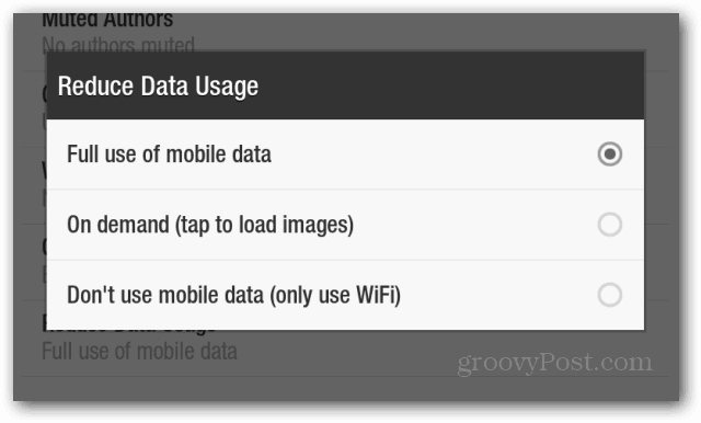 Flipboard уменьшить метод использования мобильных данных