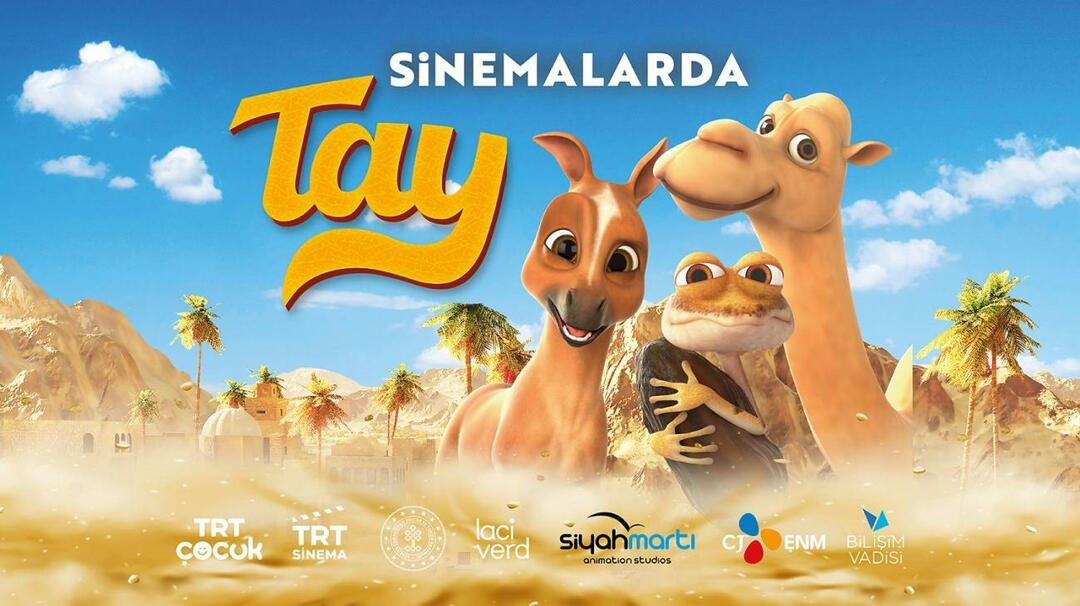 Совместное производство TRT «TAY» станет первым турецким анимационным фильмом, выпущенным на Ближнем Востоке.