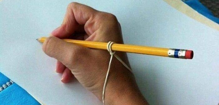 Способ прикрепления карандаша к детям! Как научить детей держать карандаш? Срок хранения пера ...