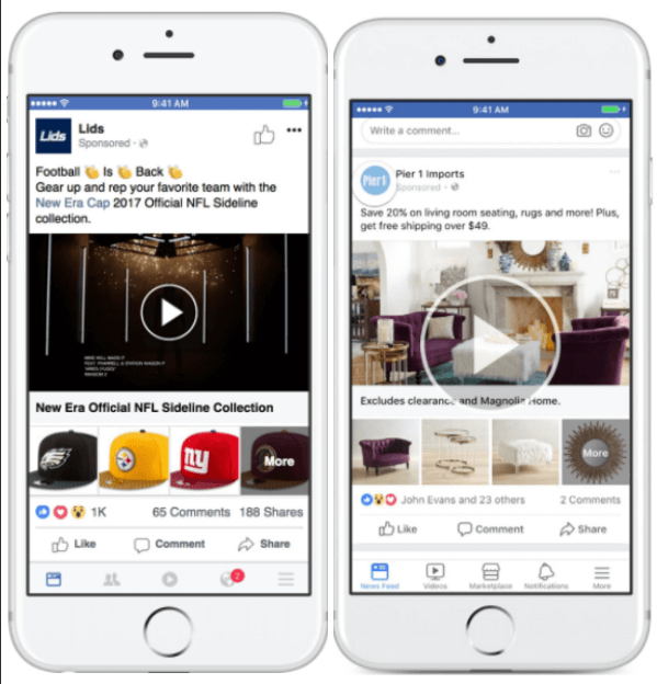 Facebook обновляет рекламу коллекций, чтобы обеспечить большую гибкость в отображении продуктов.
