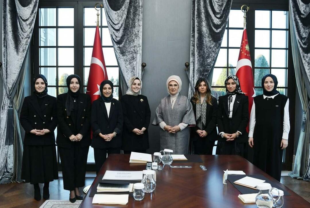 Эмине Эрдоган встретилась с женским комитетом MUSIAD