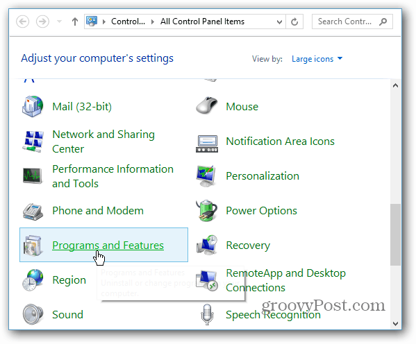 Как отключить поиск Windows