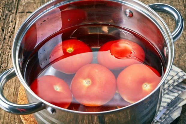 Техника пилинга томатов