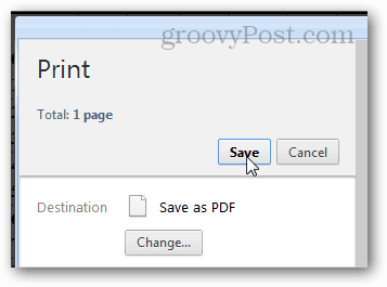 печать в PDF в Chrome