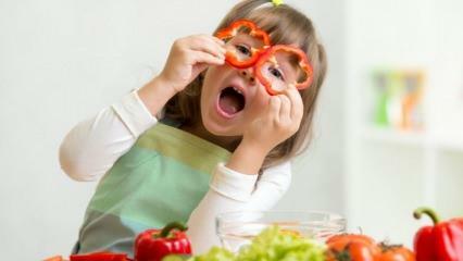 Каким должно быть правильное питание у детей? Вот фрукты и овощи января...