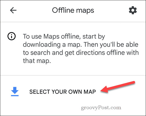 Создание офлайн-карты Google Maps