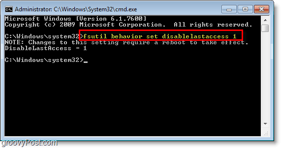 Скриншот Windows 7 - как отключить настройку