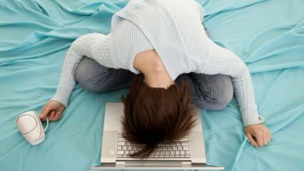 Разница между хронической усталостью и весенней усталостью! Симптомы синдрома хронической усталости 