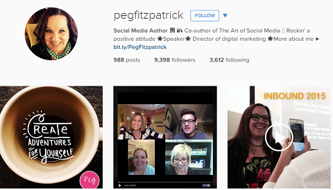 Пег Фицпатрик в Instagram