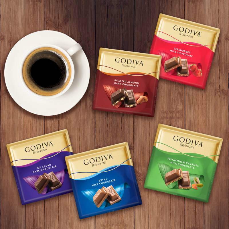 Новые "Квадратные конфеты" от Godiva