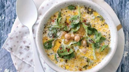 Как приготовить портулаковый суп с холодным йогуртом?