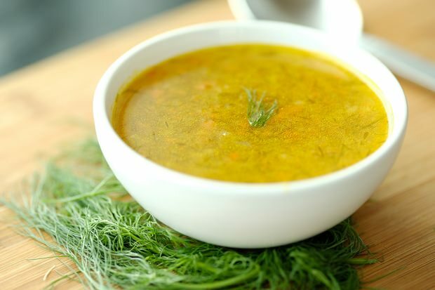 Как приготовить заправленный овощной суп?