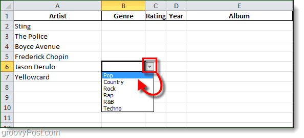 проверка данных в Excel 2010