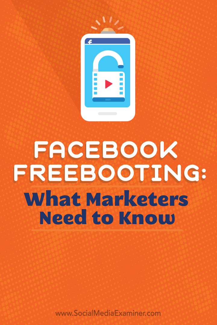 что маркетологи должны знать о бесплатной загрузке с Facebook