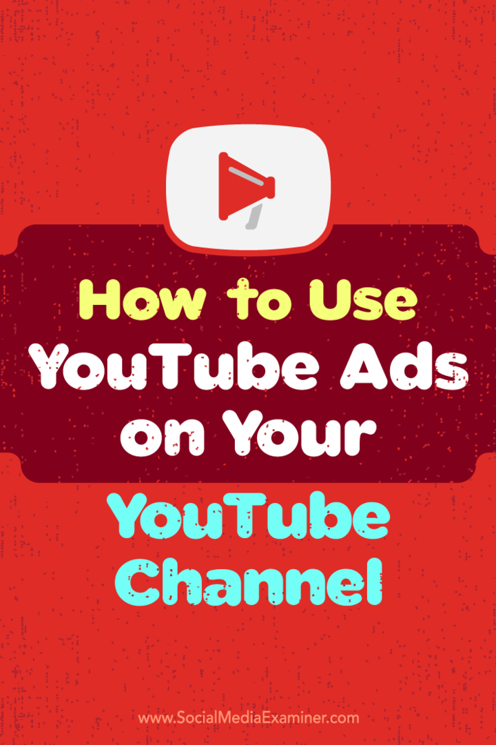 Как использовать рекламу YouTube на своем канале YouTube: специалист по социальным медиа
