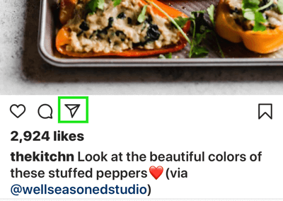 Создавайте сильные, увлекательные истории в Instagram, возможность отправить сообщение в Instagram