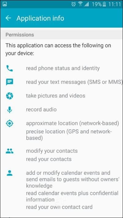 Совет по Android Marshmallow: предоставьте определенные разрешения для приложений