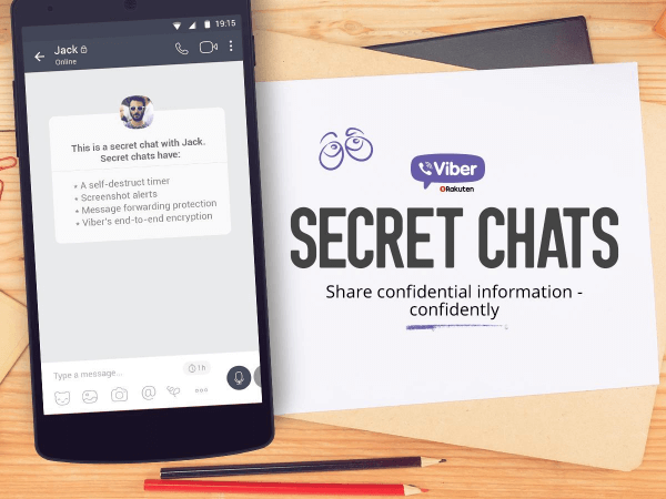 Мобильное приложение для обмена сообщениями Viber выпустило обновление в стиле Snapchat для своего сервиса под названием Secret Chats.