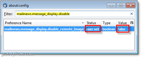 Измените mailnews.message_display.disable_remote_image на false, чтобы отключить всплывающие окна удаленного содержимого в Thunderbird 3.
