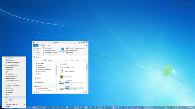 Фон рабочего стола Windows 8.1