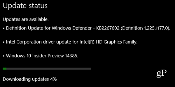 Выпущена предварительная версия Windows 10 Build 14385 для ПК и мобильных устройств