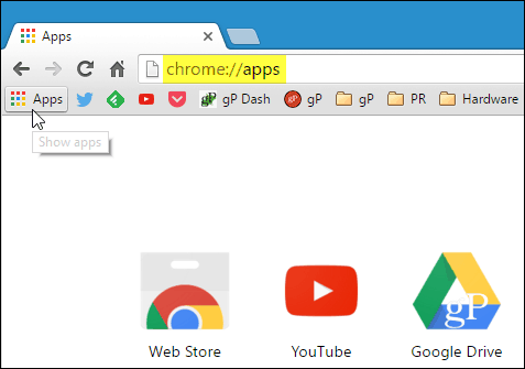Запустите Chrome Apps