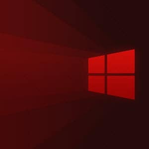 Windows 10 логотип Красный