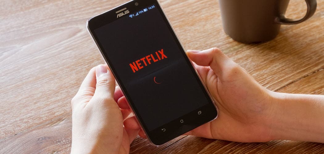 Ограничьте объем данных, используемых Netflix при просмотре с телефона