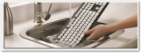 Моющаяся клавиатура Logitech K310