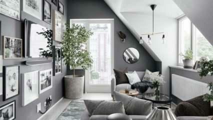 Как серый цвет используется в декоре дома?