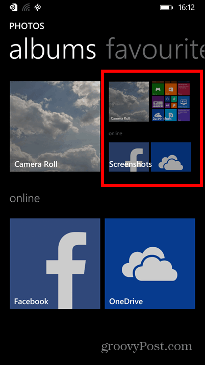 Windows Phone 8.1 скриншоты альбомов
