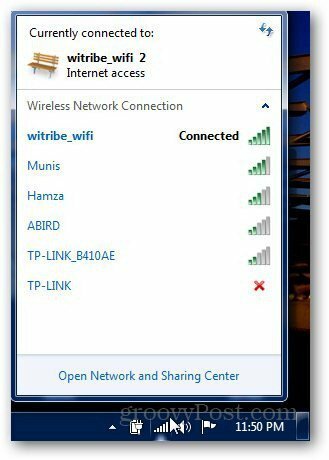 Пароль Wi-Fi 1