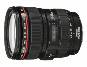 Объектив Canon EF 24 - 105 мм f / 4L IS USM