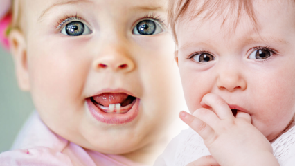 Что хорошего для прорезывания зубов у детей? Когда появится первый зуб, каковы симптомы? лихорадка ...
