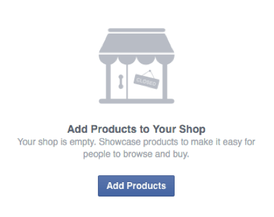 добавить товары в магазин facebook