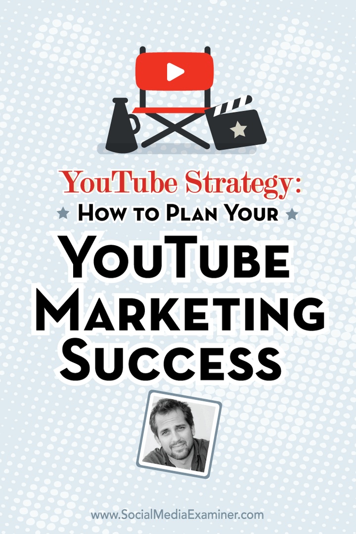 Стратегия YouTube: как спланировать свой маркетинговый успех на YouTube: специалист по социальным медиа
