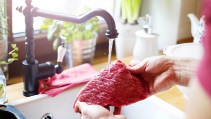 Как мясо мыть? Мясо солено? Как приготовить мясо?