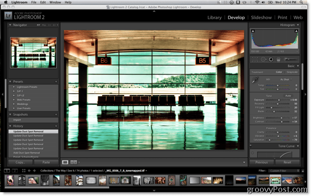 Обзор Adobe Lightroom 2