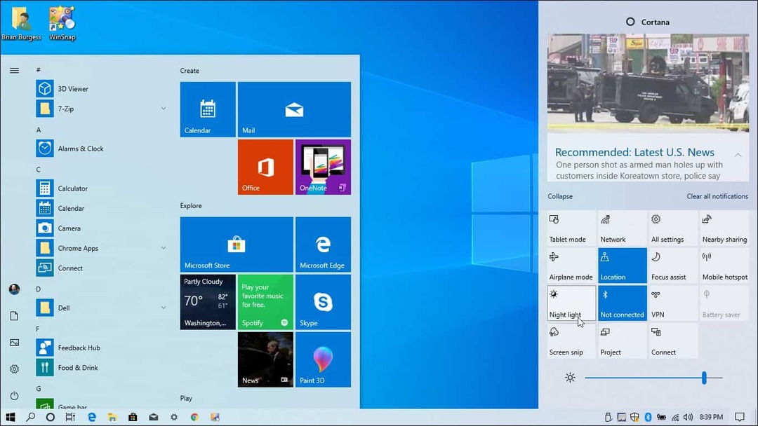 Как включить новую световую тему в Windows 10