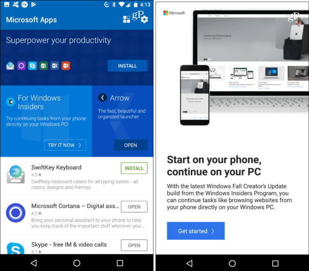 4 приложения Microsoft