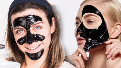 Каковы преимущества черной маски? Как черная маска наносится на кожу?