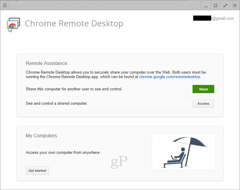 Удаленное подключение к Chromebook из Windows 10