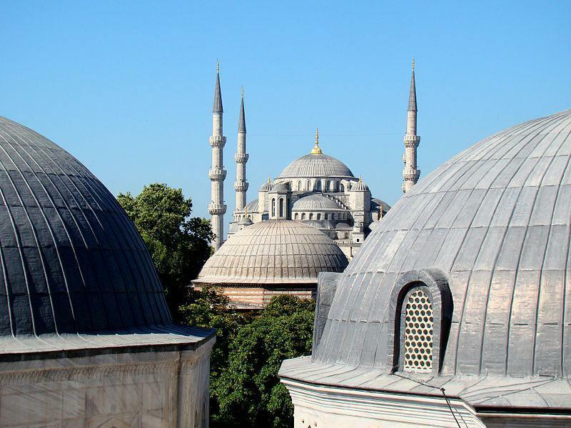 Архитектурные особенности Голубой мечети 