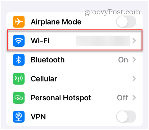 Забудьте о сети Wi-Fi на iPhone