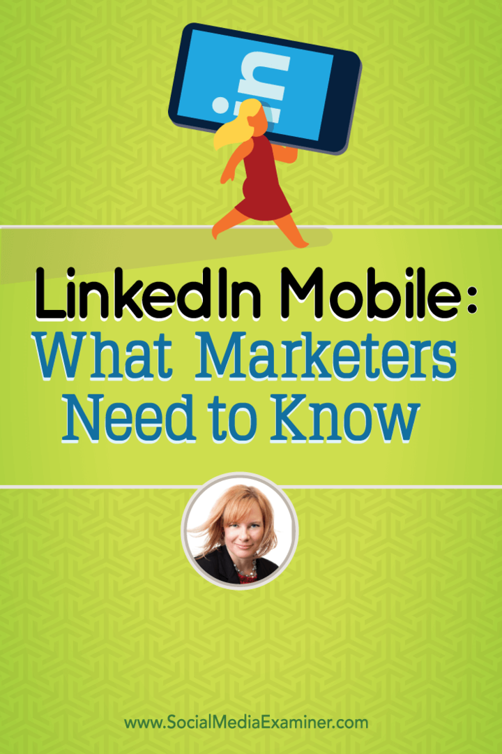 LinkedIn Mobile: что нужно знать маркетологам: специалист по социальным медиа