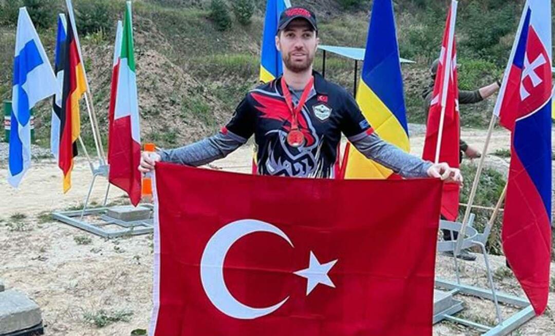 Сын Седы Саяна Огулкан Энгин гордо размахивает турецким флагом в Польше!