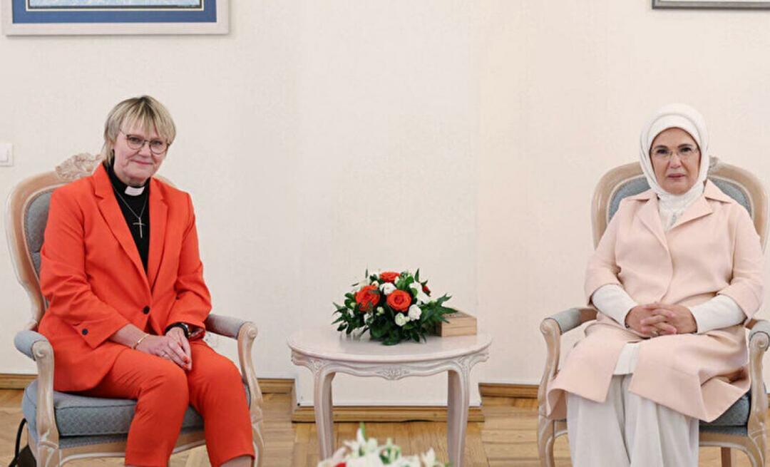 Поздравления Эмине Эрдоган от Биргитты Эд, супруги премьер-министра Швеции Ульфа Кристерссона!